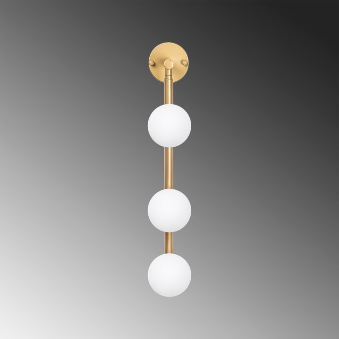 Opviq Lámpara de Pared Bohemia Oro Brillante Opviq Lámpara de Pared Bohemia Oro Brillante